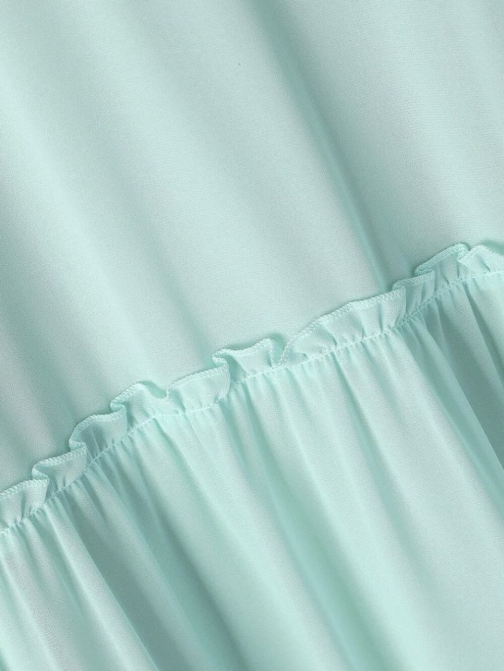 NWT Lulus It's a Beautiful Day Mint Sleeveless Tiered Maxi Dress (size S) - Picture 6 of 10